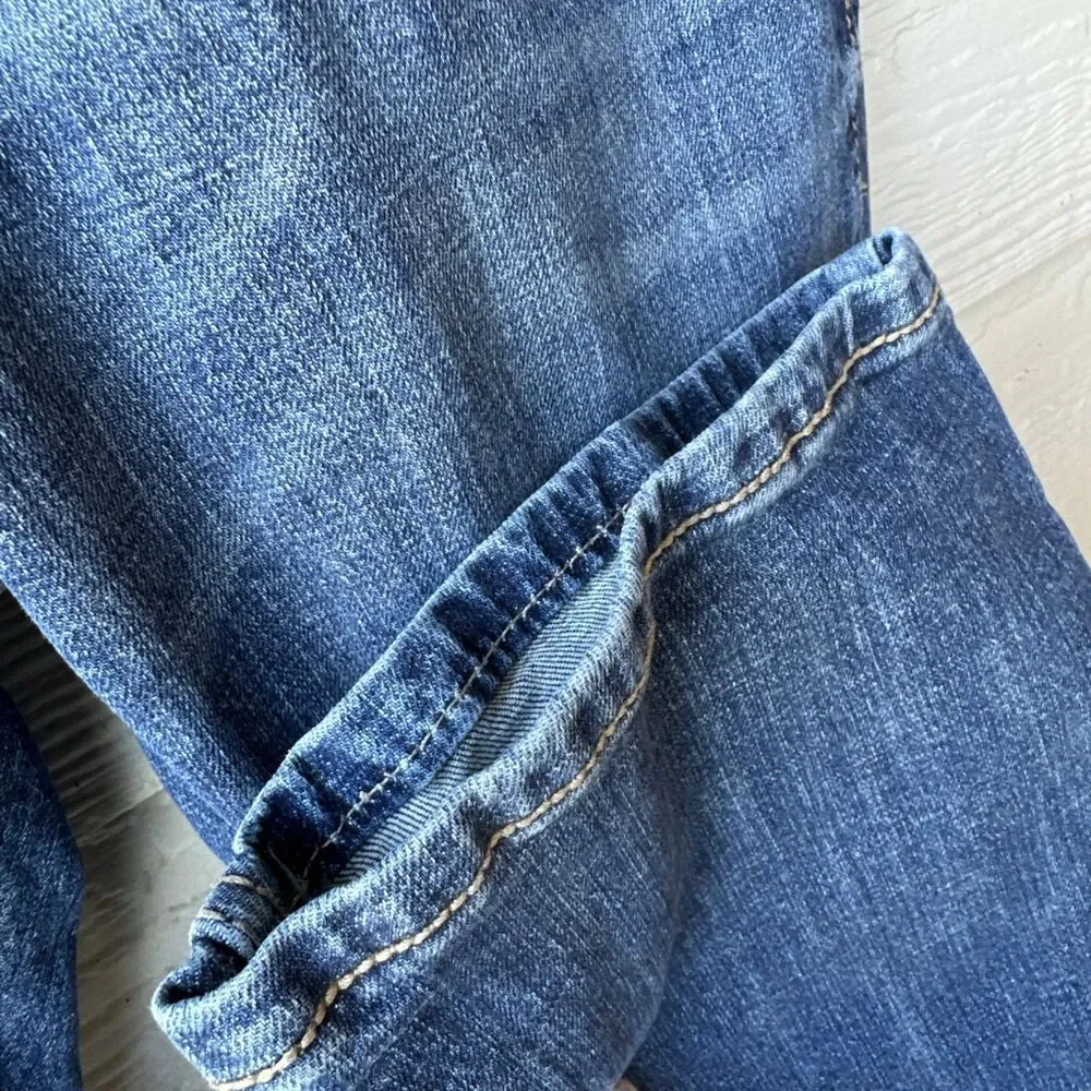 Wrangler Retro Slim Boot Jeans Mens 29x30 Blue Denim Cowboy Western Fit Rodeo
